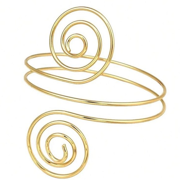 Gold Wire Bangle Set - Picture 4 of 7